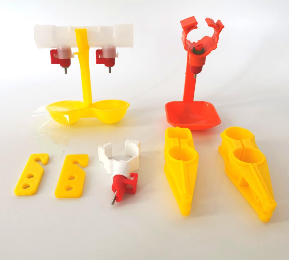 Chicken Water Pipe Clamp Poultry Hen House Drinking Waterline Pipe Hose ...